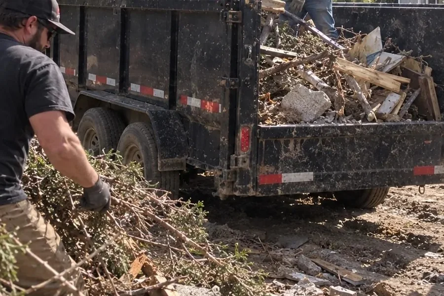 Site left clean after demolition and debris haul-off in Utah